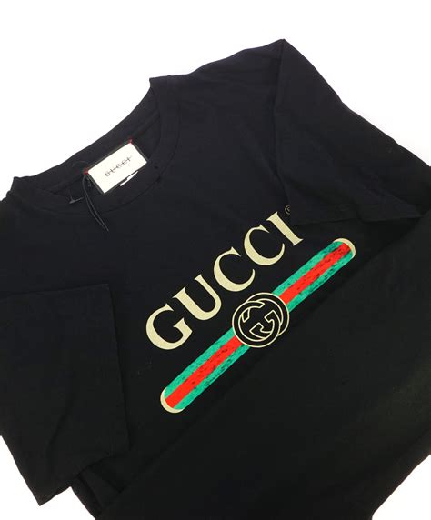 gucci vintage tee shirt|second hand gucci t shirts.